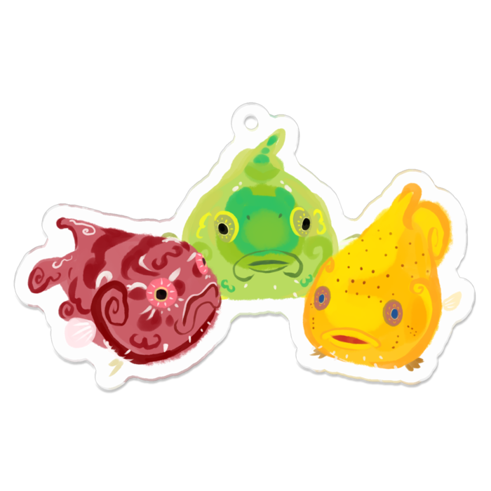 アクリルキーホルダー - 70 x 70 (mm)