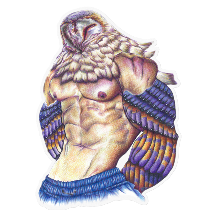 ステッカー - 160 x 160 (mm)クリア