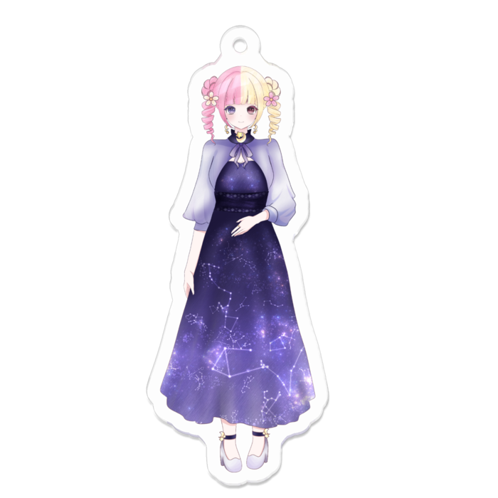 アクリルキーホルダー - 70 x 70 (mm) M