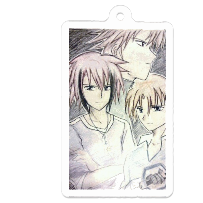 アクリルキーホルダー - 50 x 50 (mm)