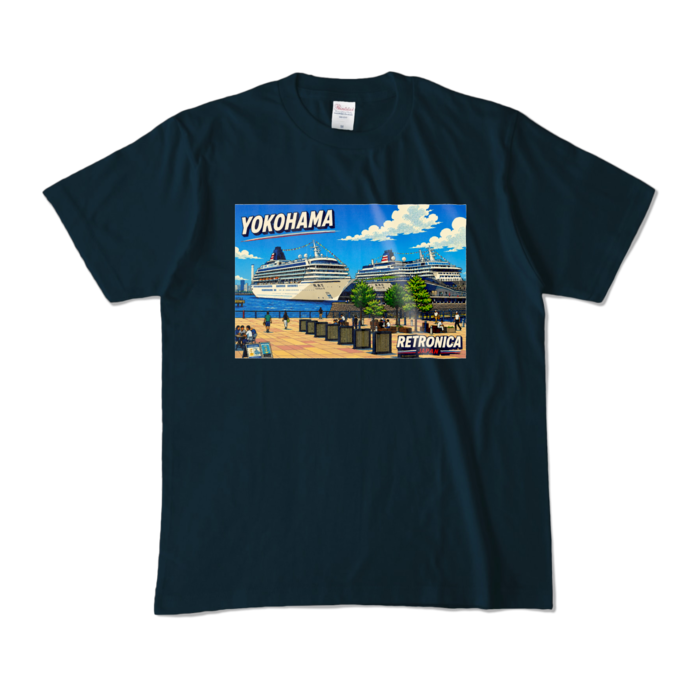 カラーTシャツ - M - ネイビー (濃色)