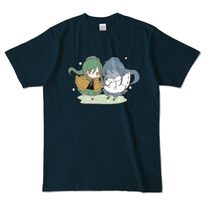 カラーTシャツ - L - ネイビー (濃色)