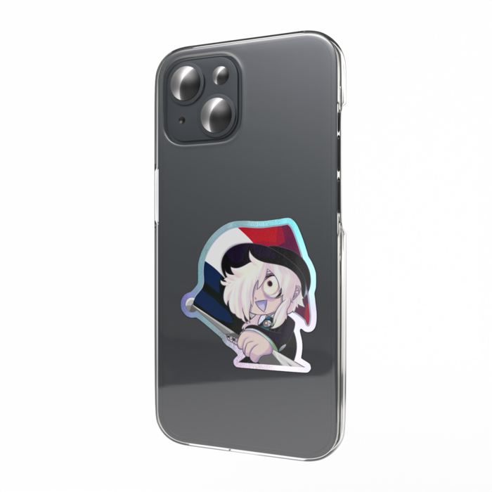 オーロラスマホステッカー - W55 × H91mm 以内
