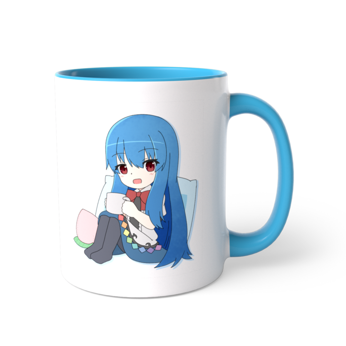 ツートンカラーマグカップ - 直径 8.2cm / 高さ 9.5cm