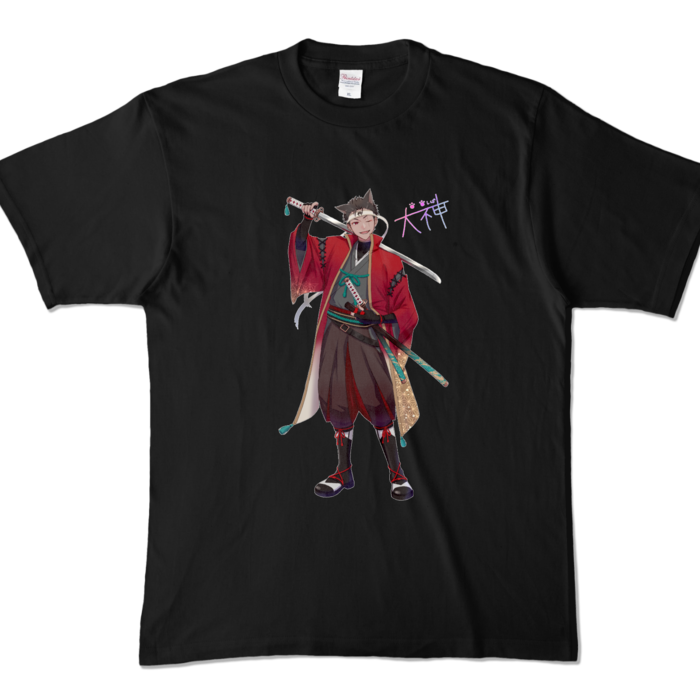 カラーTシャツ - XL - ブラック (濃色)