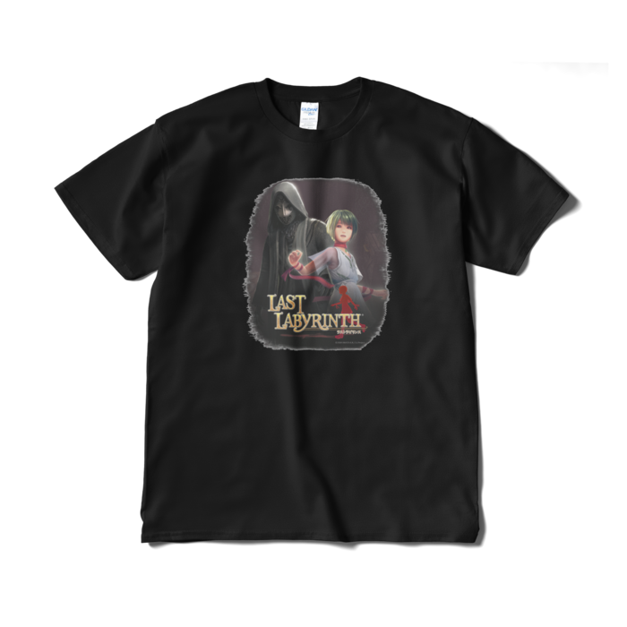 Last Labyrinth カティア＆ファントム [B] Tシャツ - XL - 黒