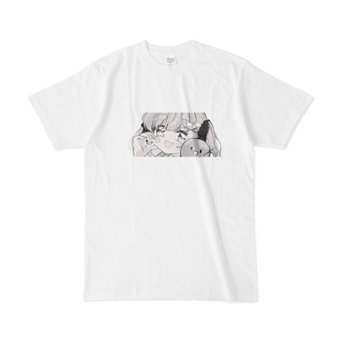 Tシャツ - L - モノクロ