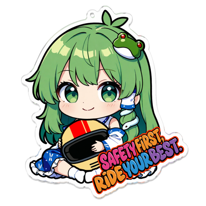アクリルキーホルダー - 100 x 100 (mm)
