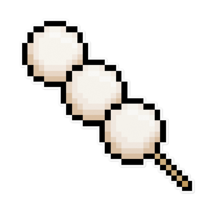 白ステッカー - 160 x 160 (mm)