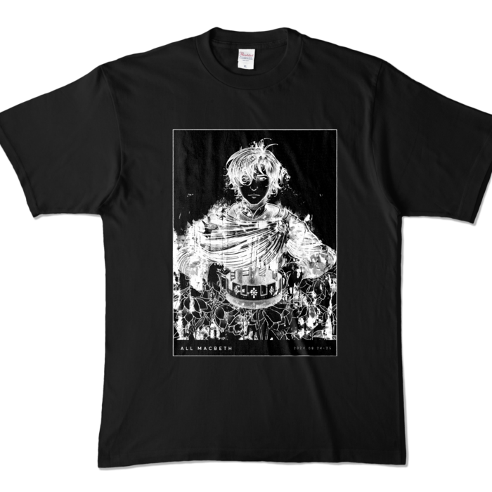 カラーTシャツ - XL - ブラック (濃色)