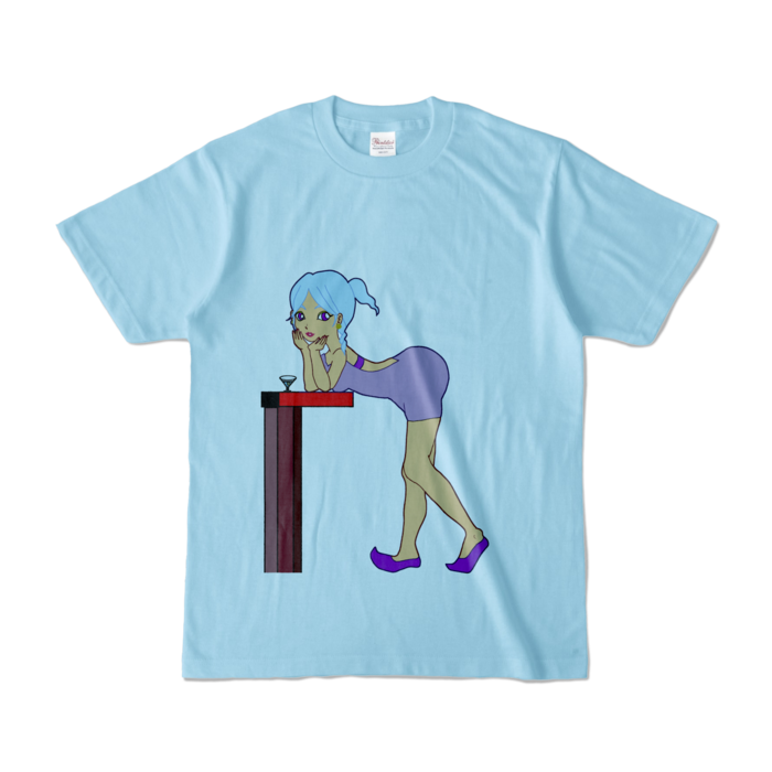 カラーTシャツ - S - ライトブルー (淡色)