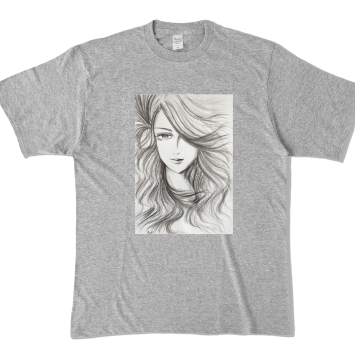 カラーTシャツ - XL - 杢グレー (濃色)