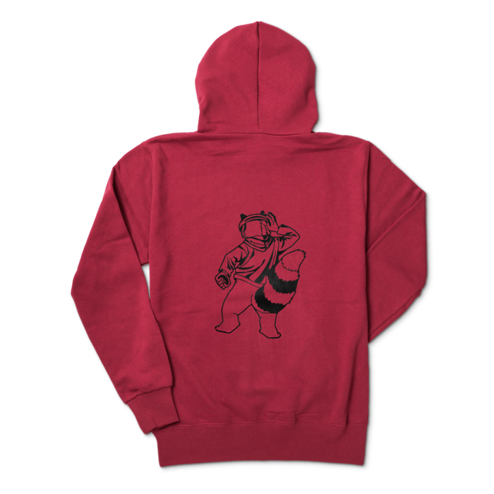 パーカー（黒アウトライン）- M - 