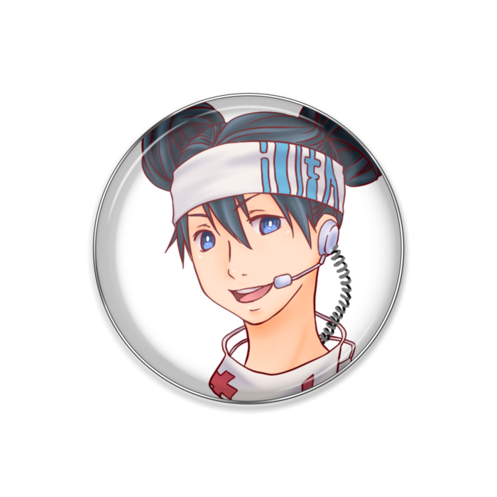 ピンバッジ - 丸形25mm