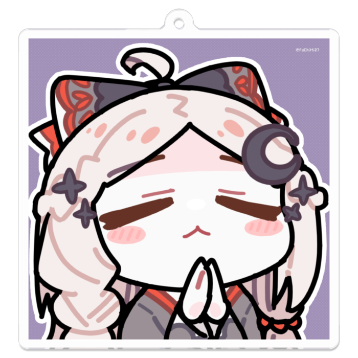 アクリルキーホルダー - 70 x 70 (mm)