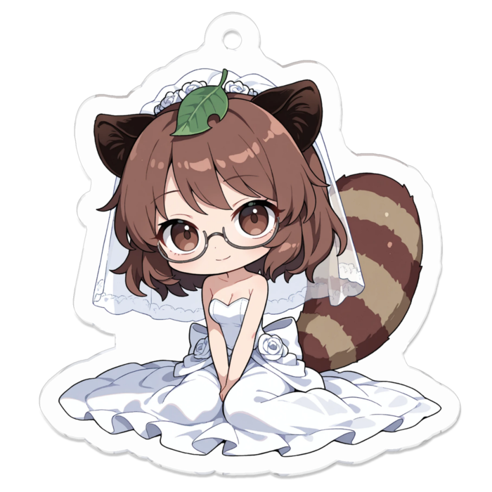 アクリルキーホルダー - 50 x 50 (mm)(キャラのみ)