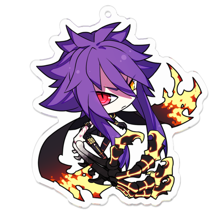 アクリルキーホルダー - 70 x 70 (mm)