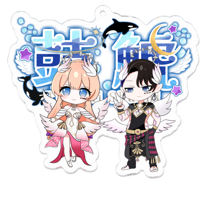 アクリルキーホルダー - 70 x 70 (mm)