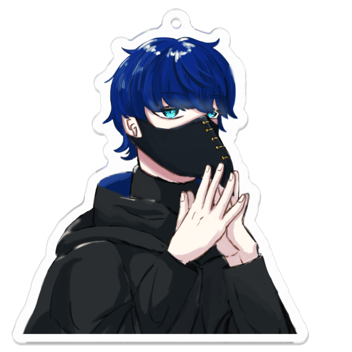 アクリルキーホルダー - 70 x 70 (mm)