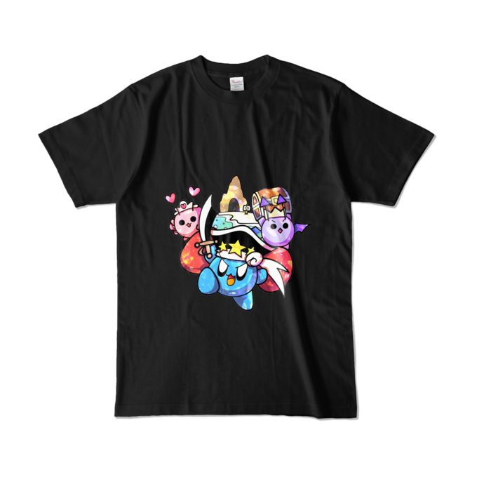カラーTシャツ - L - ブラック (濃色)