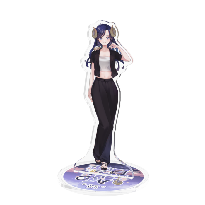 夢見めい キービジュアル - 100x100mm