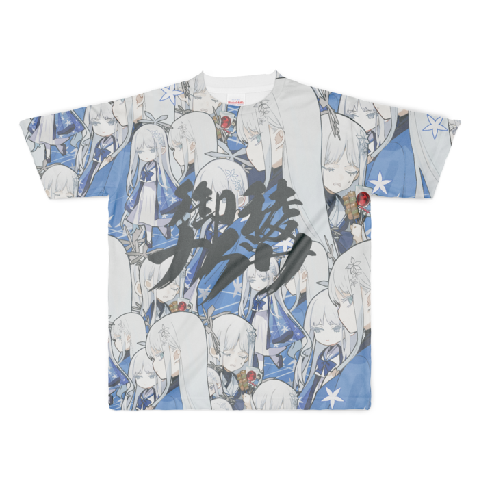 フルグラフィックTシャツ - XL - 両面印刷