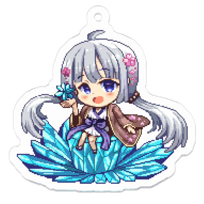 アクリルキーホルダー - 50 x 50 (mm)