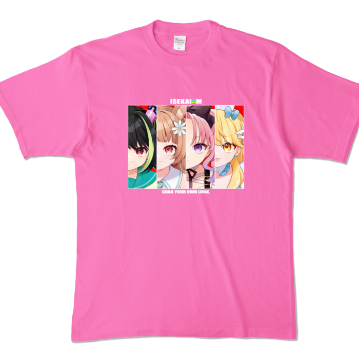 カラーTシャツ - XL - ピンク (濃色)