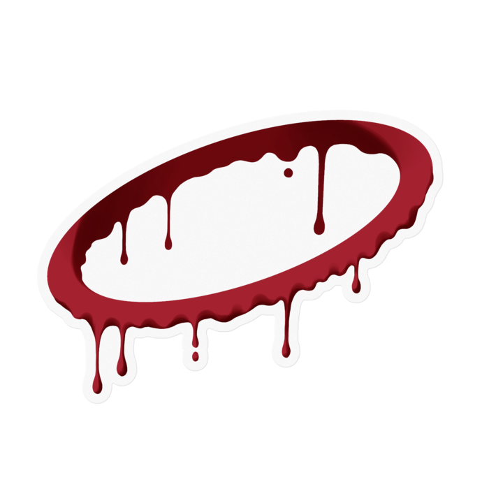 クリアステッカー - 100 x 100 (mm)
