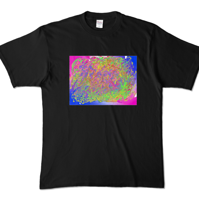 カラーTシャツ - XL - ブラック (濃色)