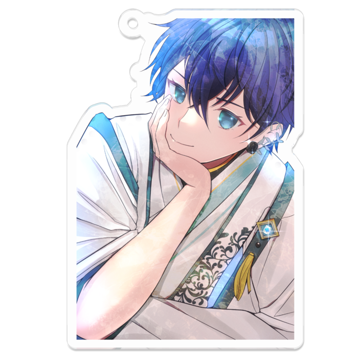 アクリルキーホルダー（コーティング） - 70 x 70 (mm)