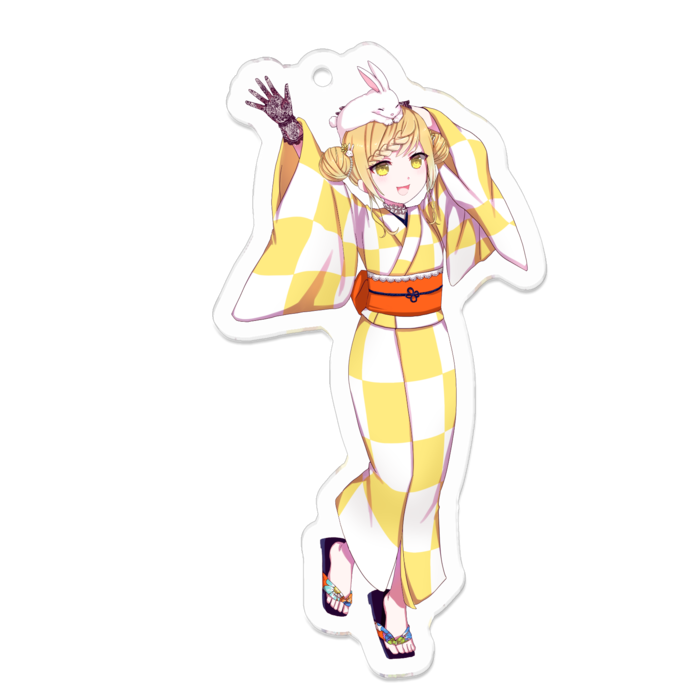 アクリルキーホルダー - 70 x 70 (mm)