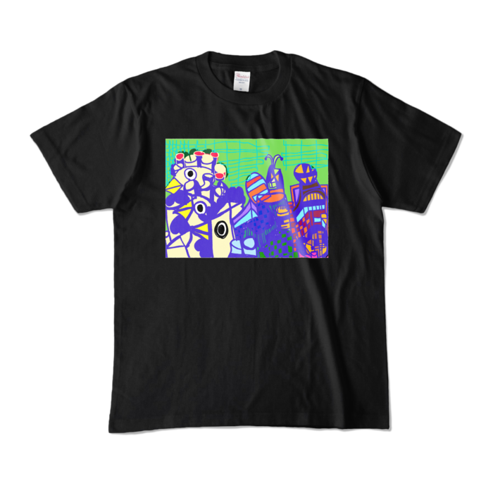 カラーTシャツ - M - ブラック (濃色)