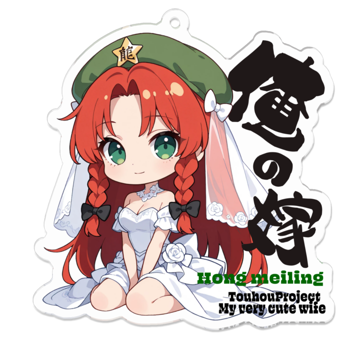 アクリルキーホルダー - 70 x 70 (mm)