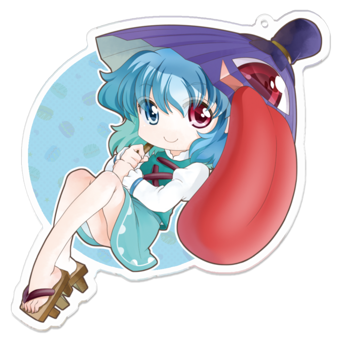 アクリルキーホルダー - 100 x 100 (mm)