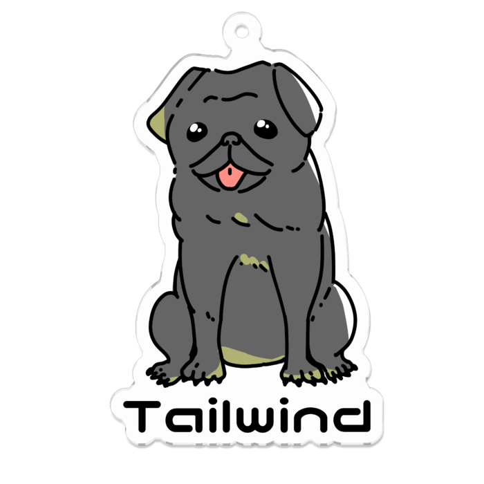 アクリルキーホルダー - 70 x 70 (mm)