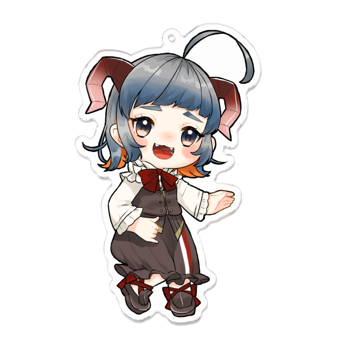 とあち(ステラ服)キーホルダー100 x 100 (mm)