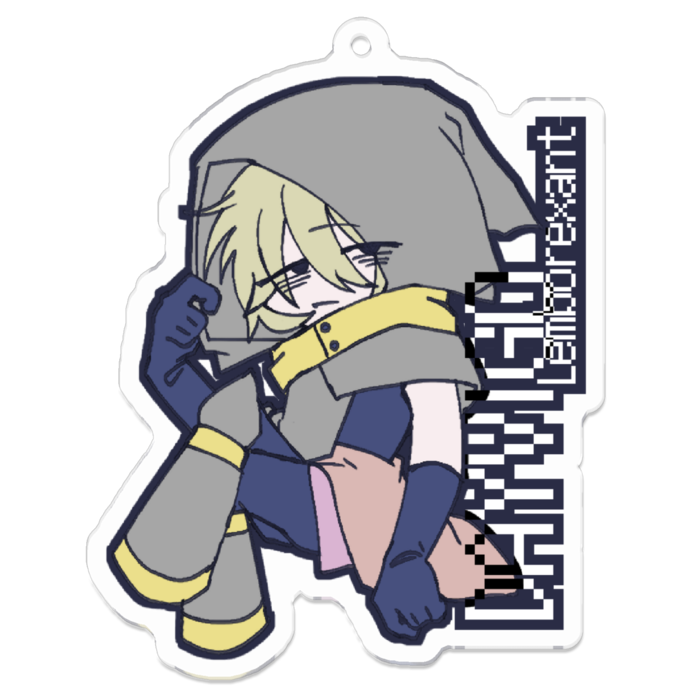 アクリルキーホルダー - 70 x 70 (mm)