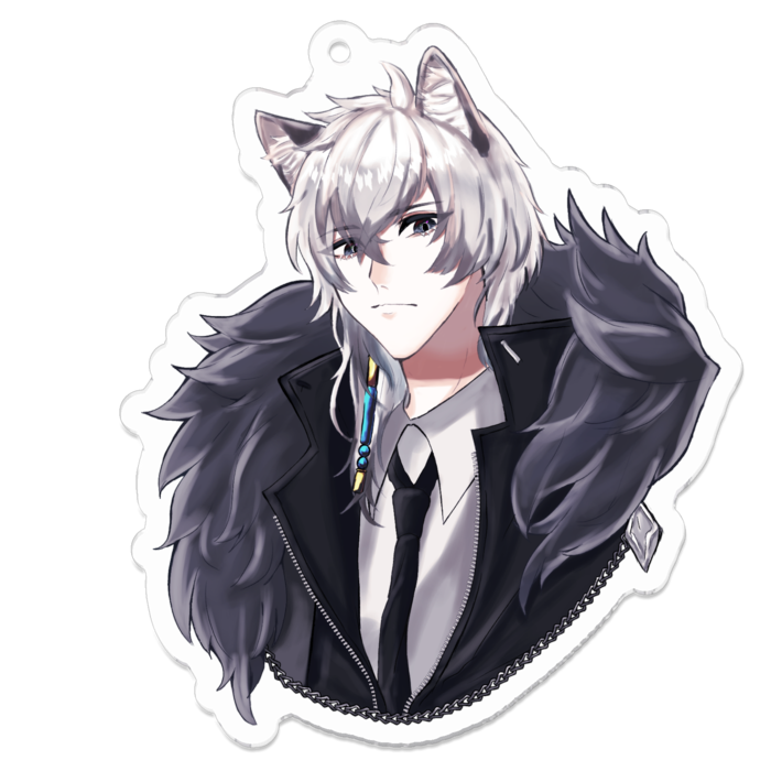 アクリルキーホルダー - 70 x 70 (mm)