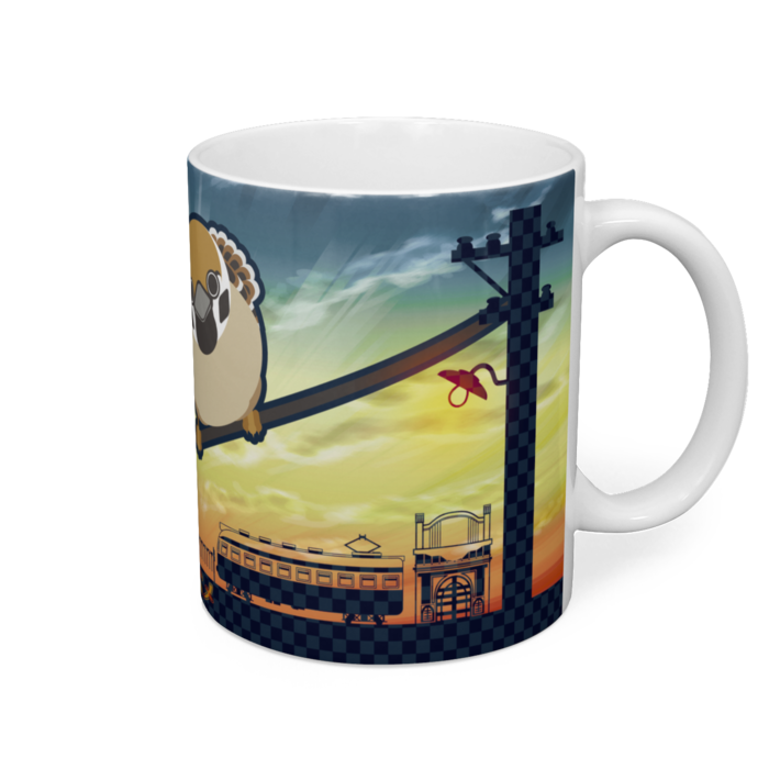 マグカップ - 直径 8 cm / 高さ 9.5 cm