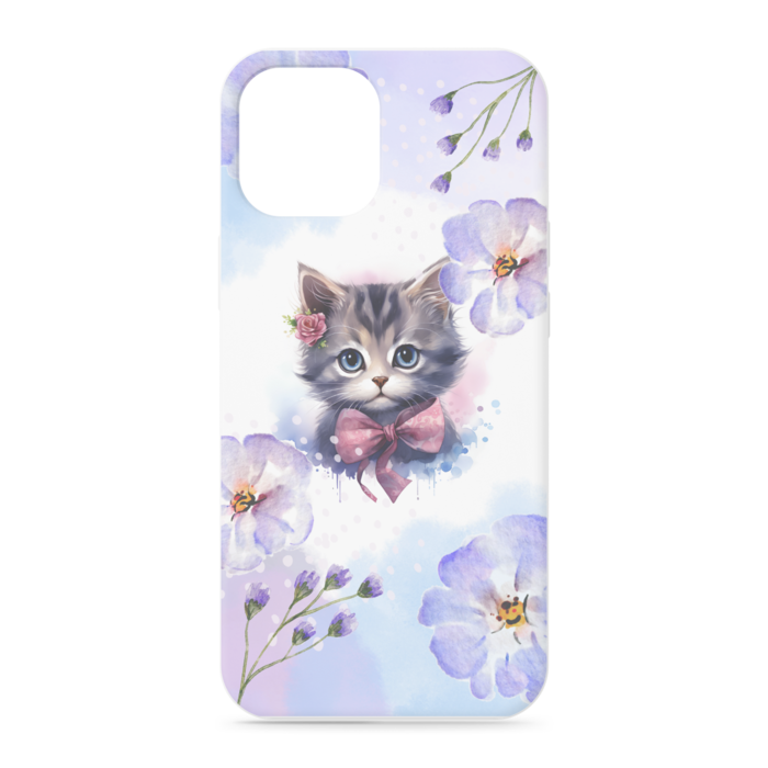 2.パープル iPhoneケース - iPhone12 ProMax - 正面印刷のみ(1)