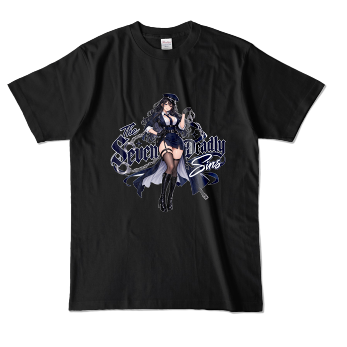 カラーTシャツ - L - ブラック （濃色）
