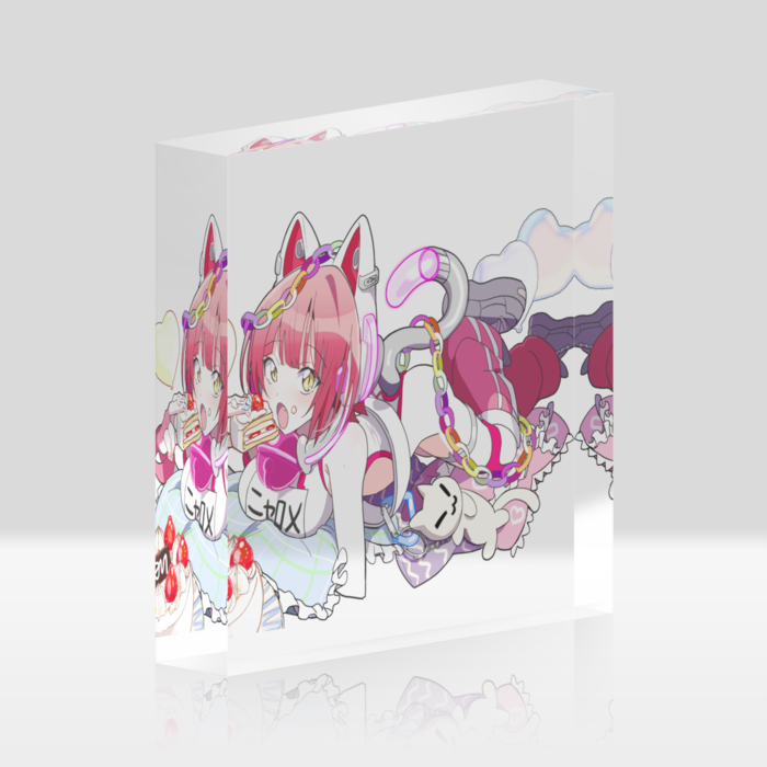 アクリルブロック - 100x100mm