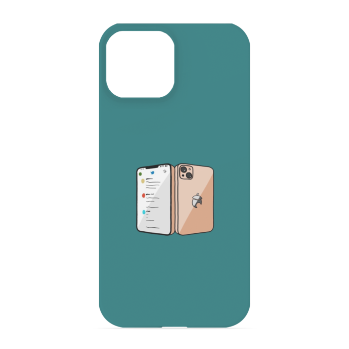 iPhoneケース - iPhone 13 mini - 正面印刷のみ