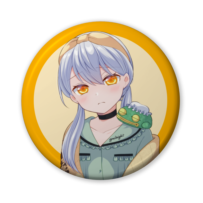 キービジュ部屋着２缶バッジ（バリュー） - 56mm