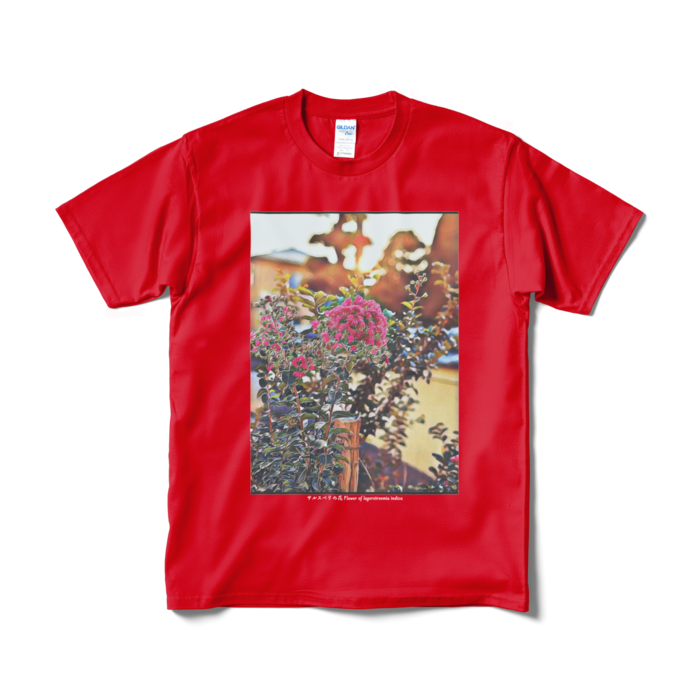 オリジナル デザイン Tシャツ - M - レッド