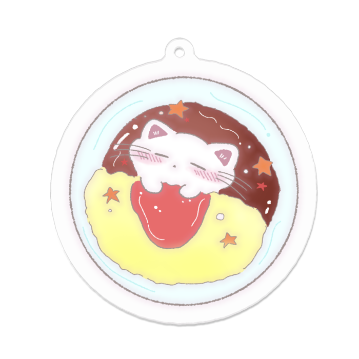 アクリルキーホルダー - 70 x 70 (mm)