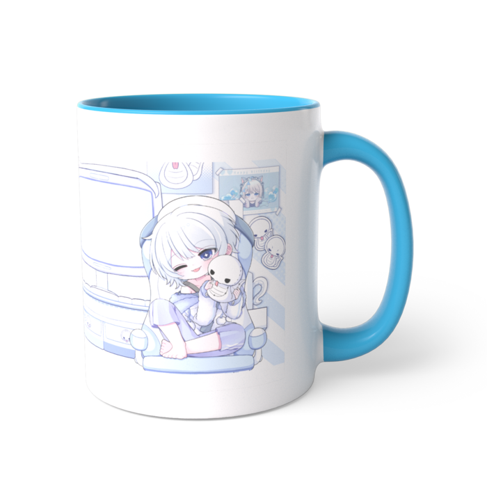 ツートンカラーマグカップ - 直径 8.2cm / 高さ 9.5cm