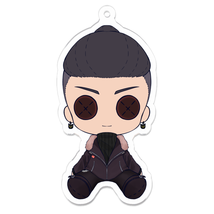 アクリルキーホルダー - 70 x 70 (mm)