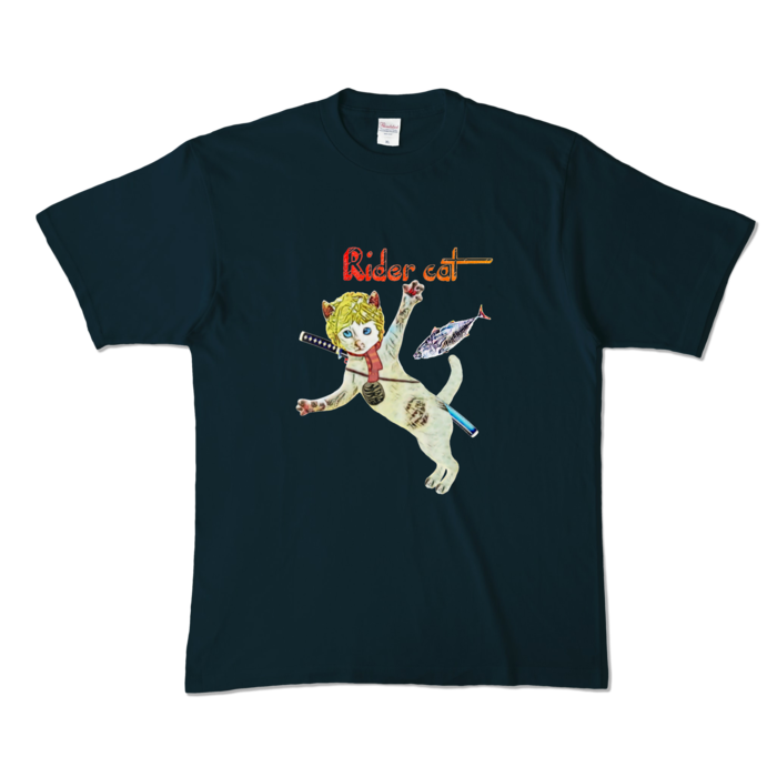 カラーTシャツ - XL - ネイビー (濃色)